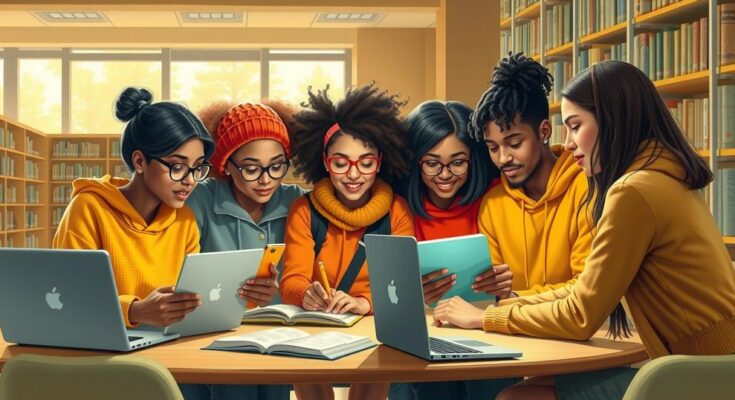 Ghanaian students crowdfunding for tuition fees in the UK.